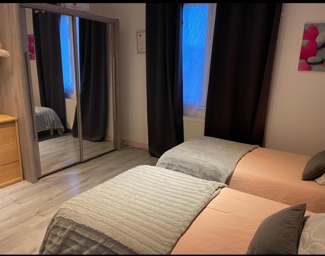 Chambre julia chez l habitant lits séparés Dieppe Esterno foto